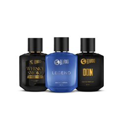 BEARDO Set of 3 Eau de Parfum - Whisky Smoke Single Malt + Don + Legen