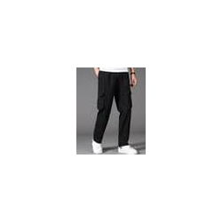 Men Straight Fit Cargo Pants with Insert Pockets