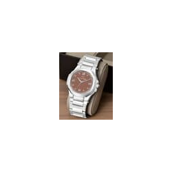CC-GSQ00020-BROWN-CH Analogue Watch with Deployant Clasp