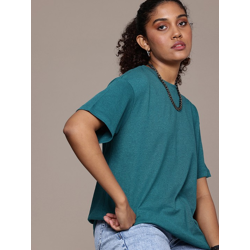 The Life Co. Drop-Shoulder Sleeves Oversized T-shirt