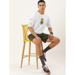 Minions by Kook N Keech Men Graphic Relaxed Fit T-shirt