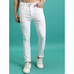 Men Skinny Fit Mid-Rise Clean Look Stretchable Jeans