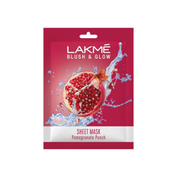 Lakme Blush & Glow Pomegranate Punch Sheet Mask - 25 ml