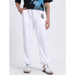 MARVEL BY GLITCHEZ MEN AVENGERS TYPOGRAPHY PRINT MID-RISE RELAXED FIT