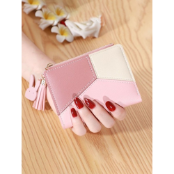Women Colourblocked Two Fold Short Regular Wallet