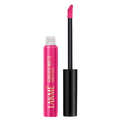 LAKM Forever Matte Liquid Lip, 16Hr Lipstick, Lightweight & Transferpr