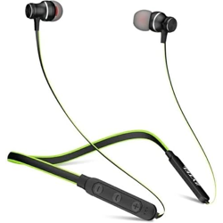 KRISONS ZYTEL 002 NECKBAND WITH 30 HRS RUNTIME BLUETOOTH HEADSET (BLAC