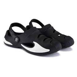 BRUTON Extra Soft Men's Classic Casual Sandals/Clogs Adjustable Back S