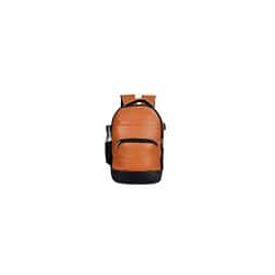 TEXTURED TRAVEL BACK PACK WITH ADJUSTABLE STRAP
