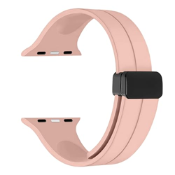 Like Star Silicone Magnetic Folding Buckle Sport Replacement Watch Str