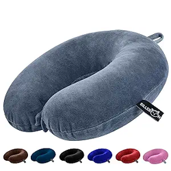 Billebon Premium Neck Pillow for Travelling Airplane Travel Pillow Com