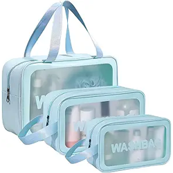 KUKLAR Wash Bag Pouch for Travel Kit Toiletry Bag Cosmetic Bag Make Up