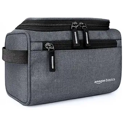 amazon basics Polyester Travel Bag | 6L Toiletry Organizer Hanging Dop