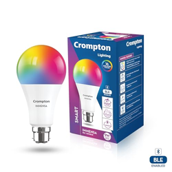 CROMPTON IMMENSA 9W BLUETOOTH ENABLED SMART BULB B22 | 16 MILLION COLO