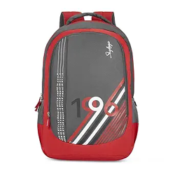 Skybags Unisex BEATLE NXT 02 22L LAPTOP BACKPACK (E) RED With Rain cov