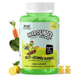 All Rounder Kids Multivitamin Gummies (Ages 515) | 1 Gummy a Day for G