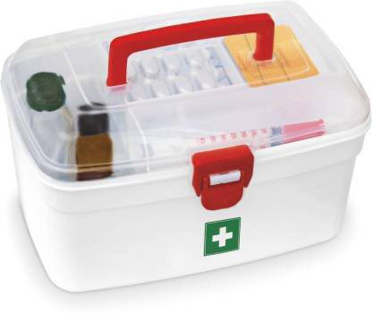 Ganesh Enterprise Plastic Utility Box - 2500 ml(White)