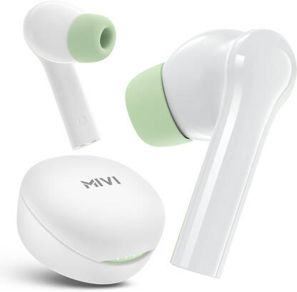 Mivi Duopods D4, 50Hrs Playtime, HD Call, Fast Charging, IPX4, Voice A