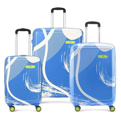 Skybags Splash Cabin-Check-in | Printed Hardsided Luggage | Smooth 8-W