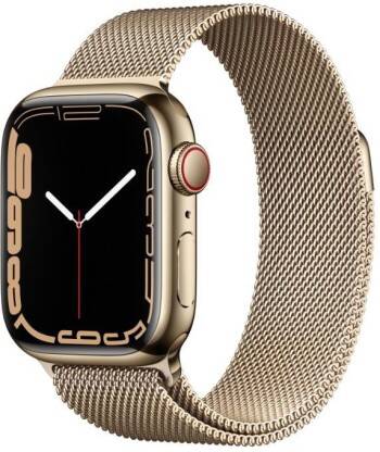 Apple Watch Series7 (GPS+Cellular-41mm) Graphite Stainless Steel Case-