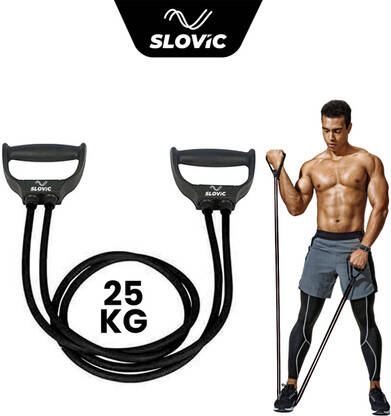 SLOVIC Exercise & Stretching Resistance Band Set For Men & Women Worko