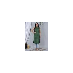 SHIV ALI APPARELS Women Geometric Pattern Straight Kurta