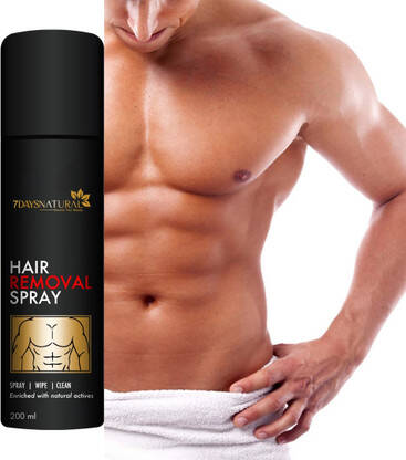 7days natural Hair Removal Cream Spray for Chest Back Legs Under Arms