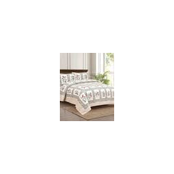 JAIPUR FABRIC 150 GSM Floral Print Double Bedsheet with Pillow Covers
