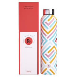 EB-Everything Beautiful Stainless Steel Water Bottle 1 ltr Leakproof O