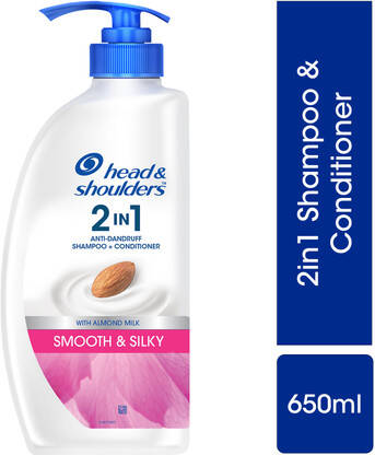 HEAD & SHOULDERS SMOOTH AND SILKY 2-IN-1 ANTI-DANDRUFF SHAMPOO + CONDI