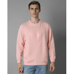 LOUIS PHILIPPE Men Printed Regular Fit Crew-Neck Sweatshirt