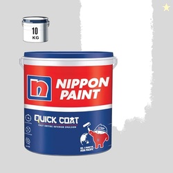 Nippon Paint Quick Coat Interior Emulsion Paint - 10 KG (WHITE)-Quick