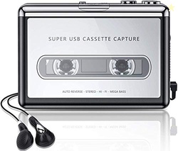 Tobo Cassette Player,Cassette Tape to MP3 Converter, Via USB Portable