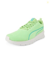 Puma Womens Lightstorm WNS Spring Fern-Mint-White Sneaker - 3 UK (3958