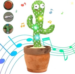 SHRIBALAJITOYS Dancing Cactus Repeat, Repeat+Recording+Dance+Sing