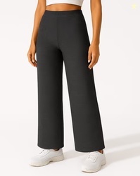 Fabflee X AG Women Relaxed Fit Tousers with Elasticated Waist