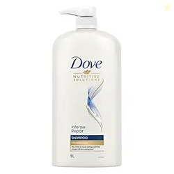 Dove Intense Repair Shampoo 1 L|| Repairs Dry and Damaged|| Strengthen