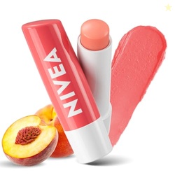 NIVEA Lip Balm Fruity Peach Shine,4.8 g (Pack of 1)