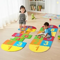 Amazon Brand - Supples Kids Hopscotch Game Playmat | BIS Certified | S
