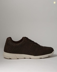 BUDA JEANS CO Perforated Low-Top Lace-Up Shoes