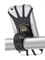 upkaranwale Black Bike & Bicycle Phone Holder