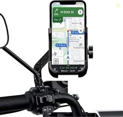 En ligne PHONE HOLDER FOR BIKE & SCOOTY Bike Mobile Holder (Black...mo