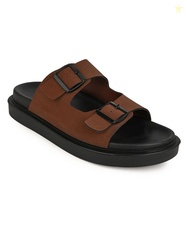 House of Pataudi Men Slip-On Comfort Sandals