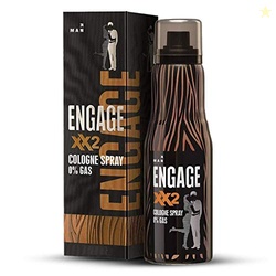 Engage XX2 Cologne Perfume Spray for Men 135ml | Fruity & Amber | No G
