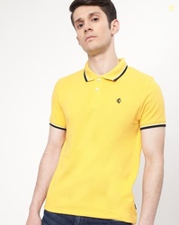 PRODUKT BY JACK & JONES High-Low Polo T-shirt with Cutaway Collar