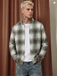 Snitch Men Tartan Checks Checked Casual Shirt