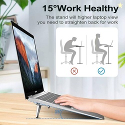 Buenovida Storia Portable Laptop Stand-2PCS With Adjustable Heigh...mo