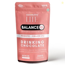 Cocosutra BALANCE Sugar Free Drinking Chocolate Mix | Gut Health & Dig
