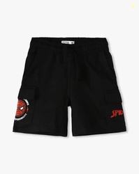 KB TEAM SPIRIT Boys Spider-Man Print Regular Fit Shorts